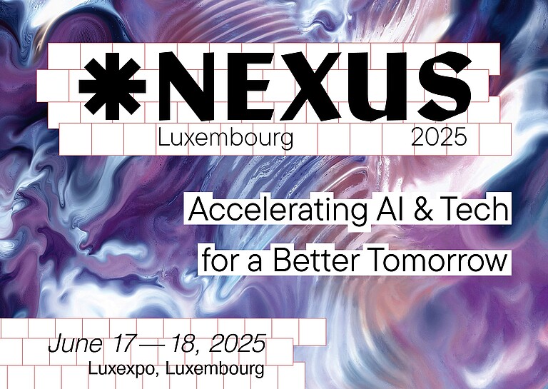Logo von Nexus Luxembourg mit Beschriftung