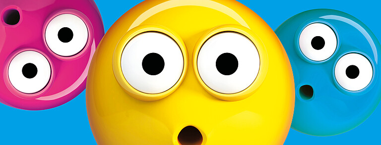 Das Wiener Forschungsfest - eine Grafik mit Smileys