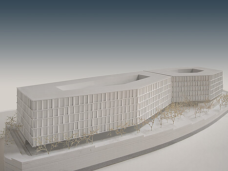 Quantum Technology Center Vienna ein Architekturmodell