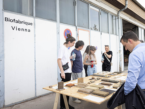 Opening der Biofabrique Vienna auf der Klima Biennale Wien